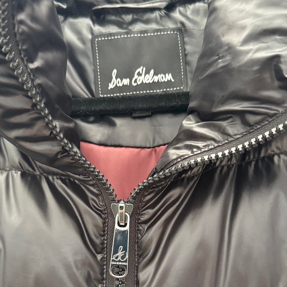 EUC Sam Edelman Black Puffer Jacket - Picture 5 of 8